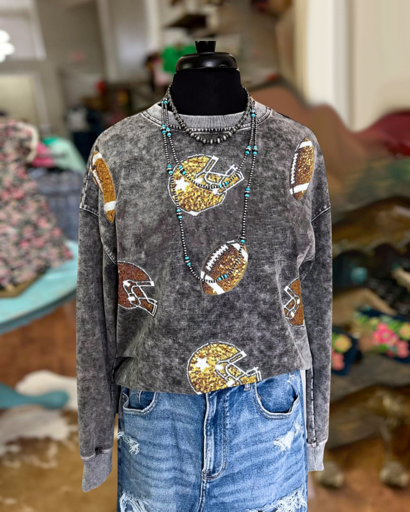 Sparkling Football Kickoff Sweatsuit