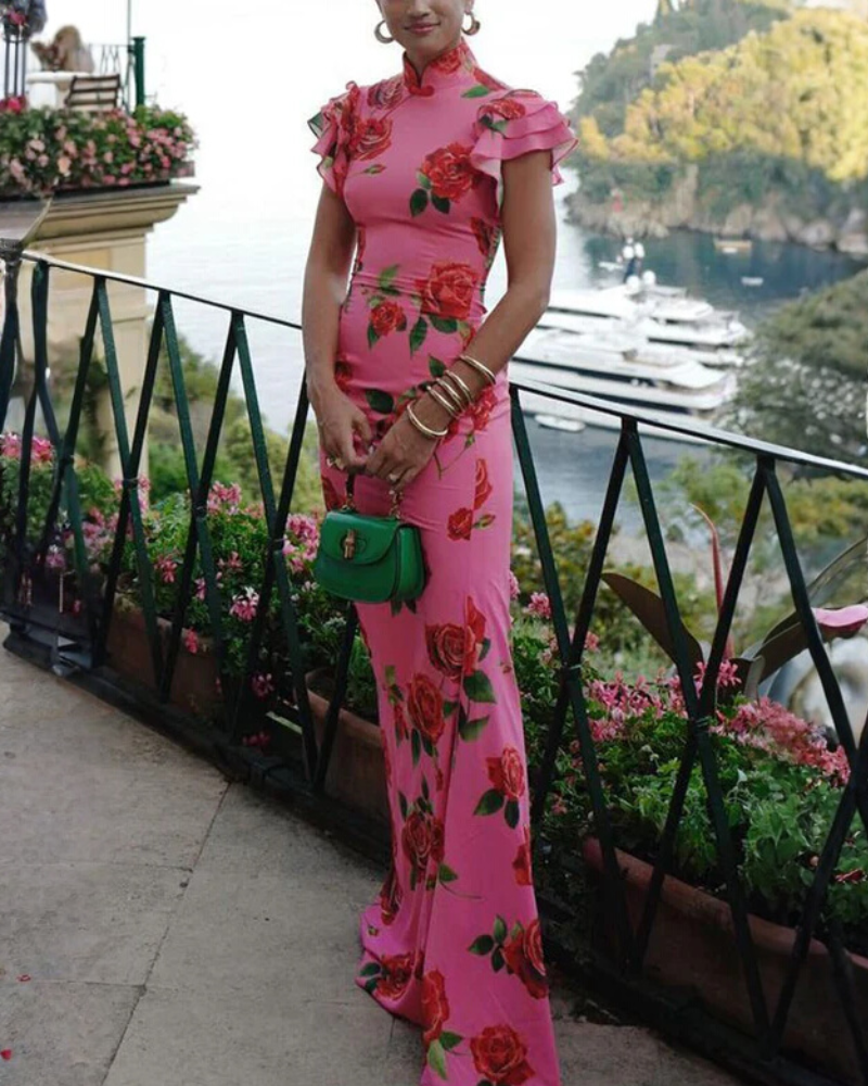 Charm Rose Maxi Dress