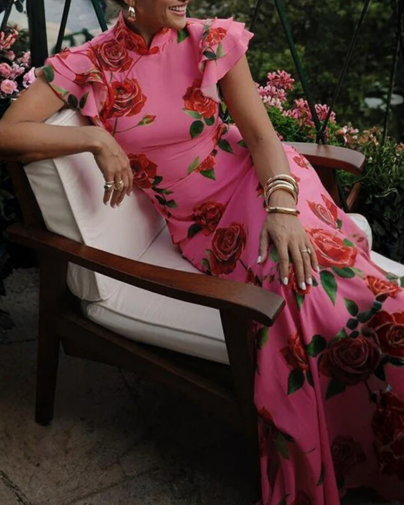 Charm Rose Maxi Dress