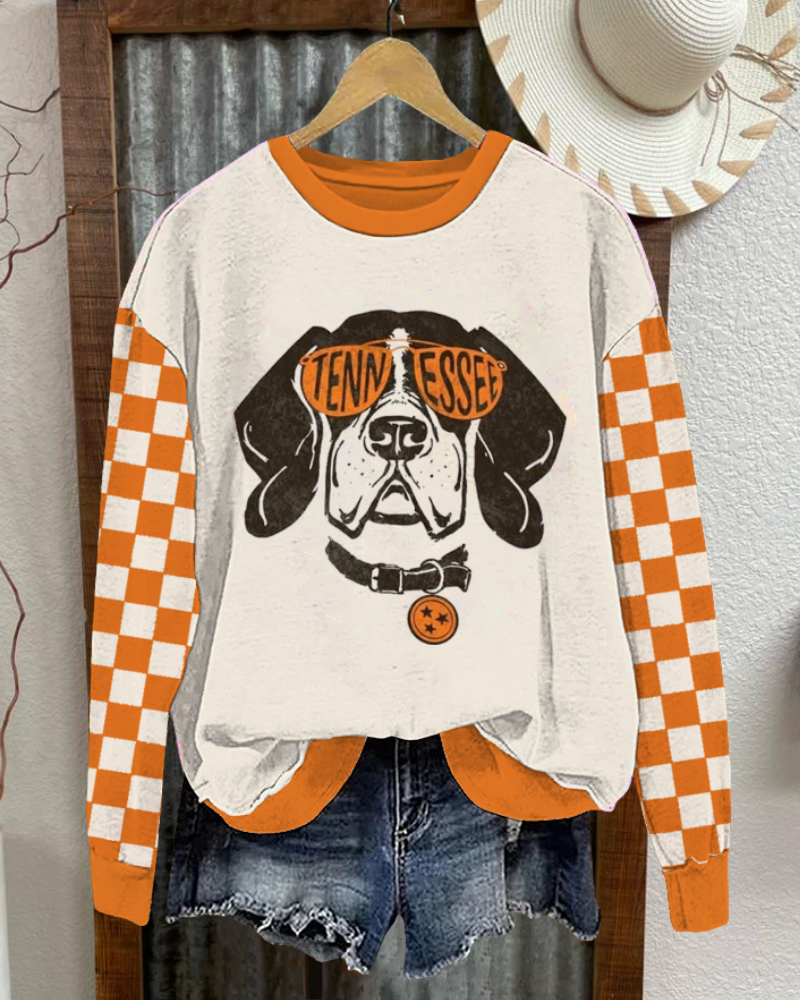 Tennessee Smokey Check Sweatshirt