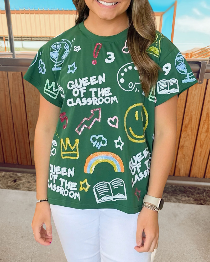 Classroom Learning Printed T-shirt