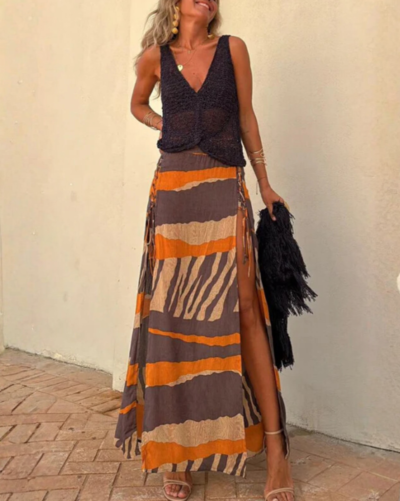 Chic Cutout V-Neck Vest