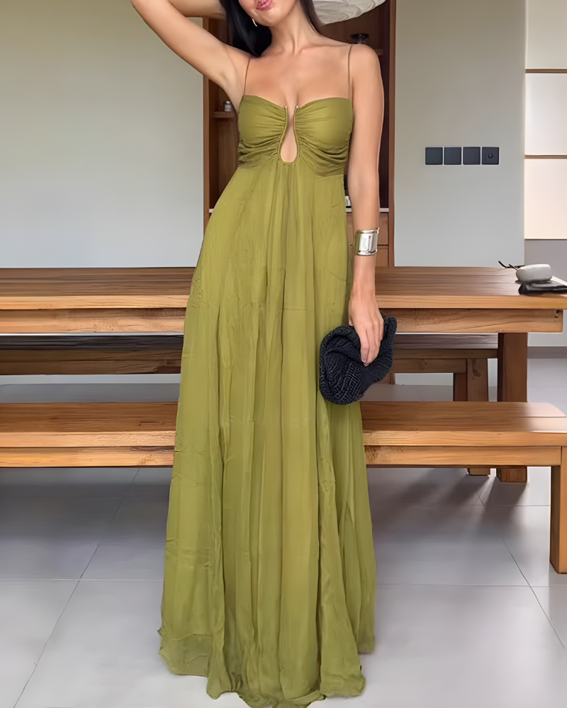 Trendy Camisole Maxi Dress