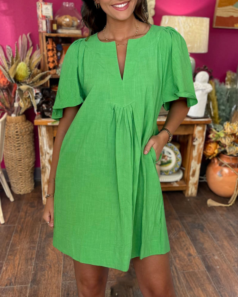 Cool Summer Linen Dress