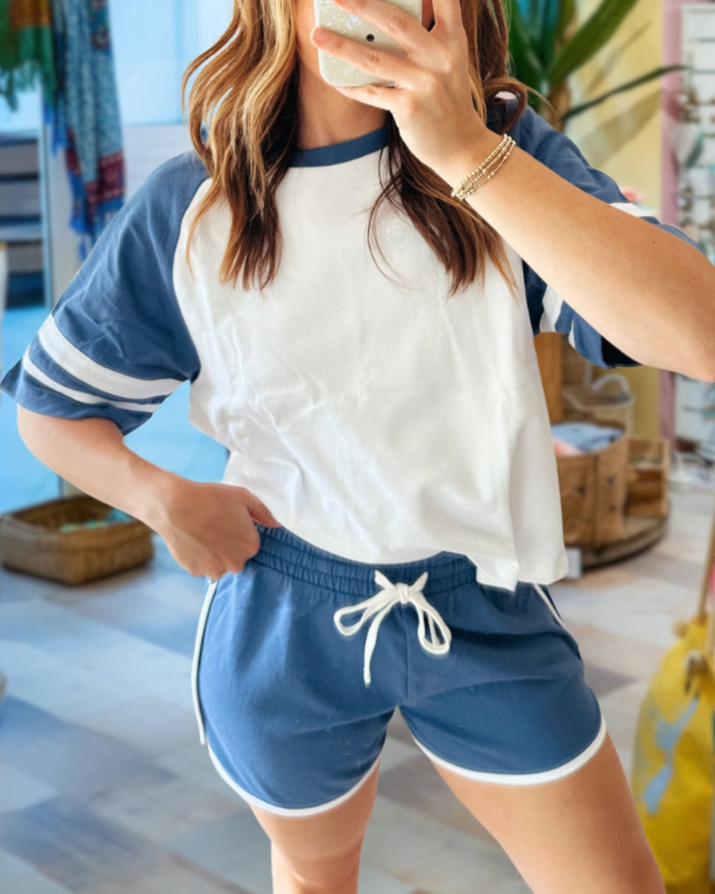 Preppy Style Sporty Set