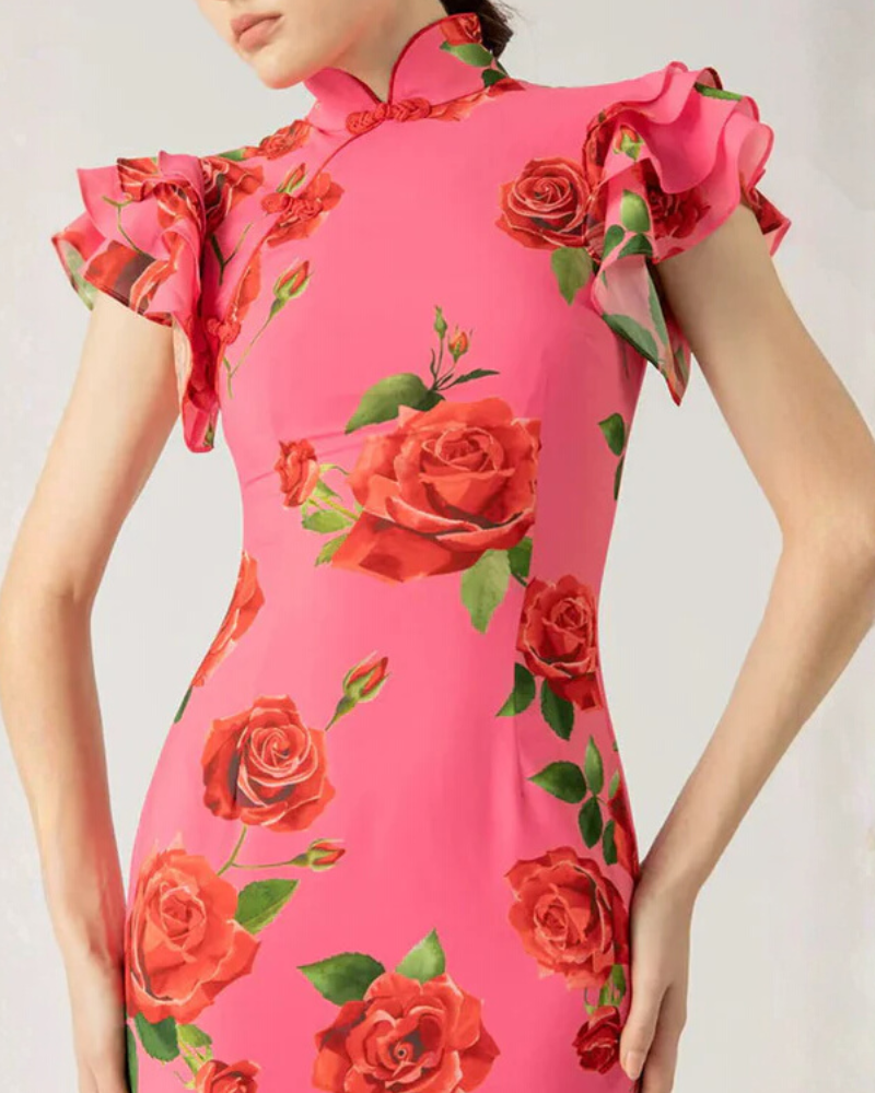 Charm Rose Maxi Dress