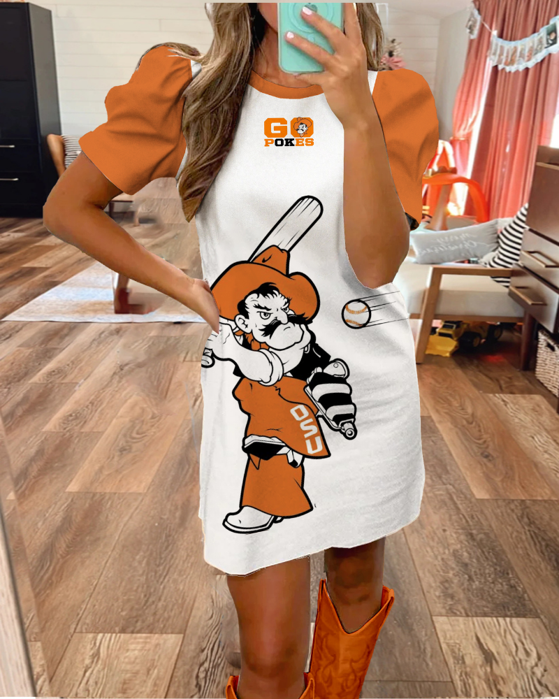 OSU Cowboys Graphic Dress