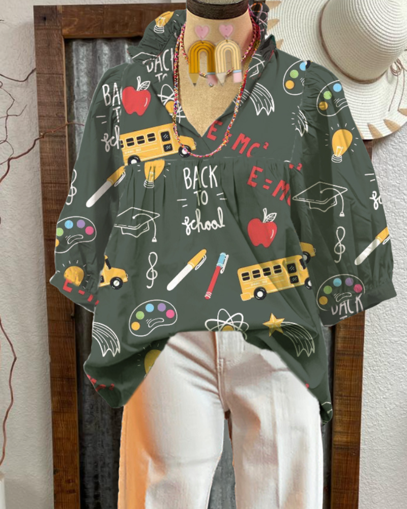 Back To School Mood Top