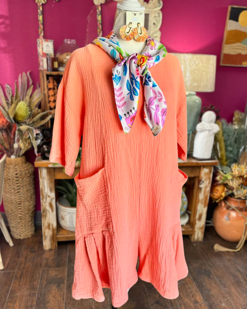 Everyday Simple Pleated Dress