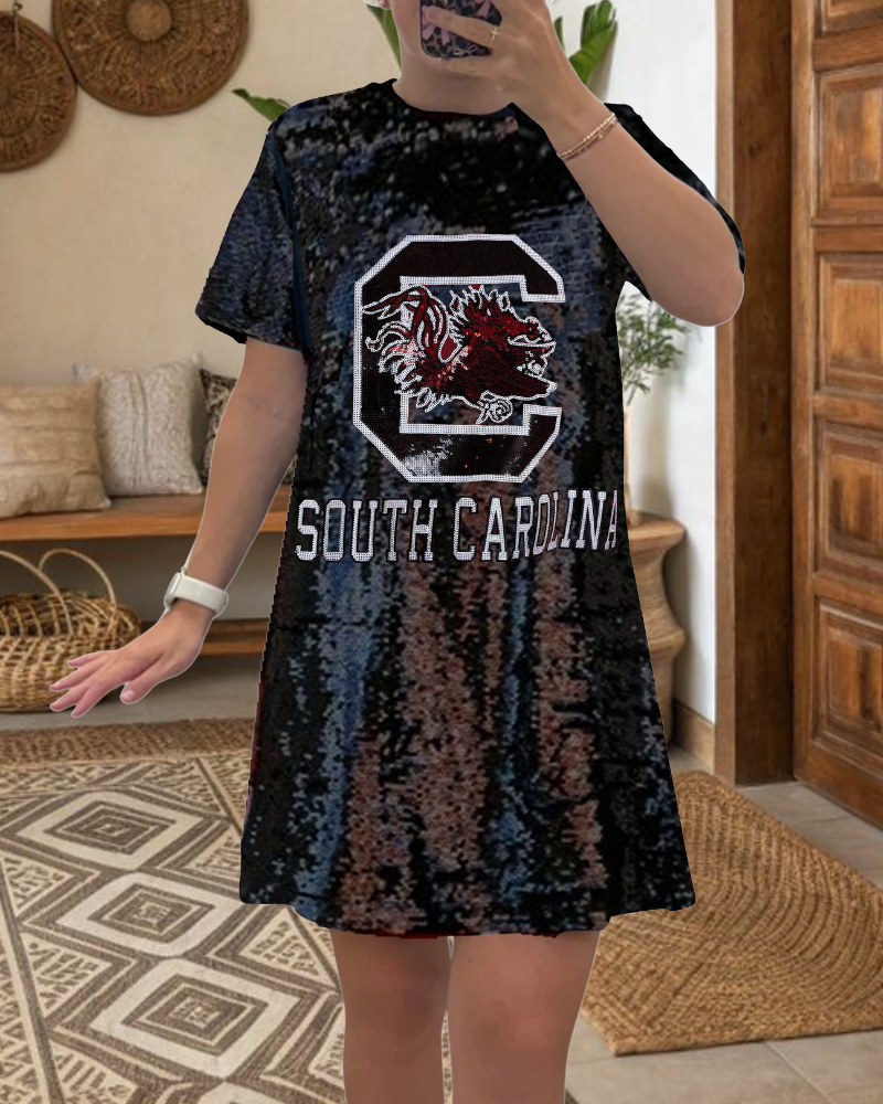 South Carolina Gamecock Sequin Dress