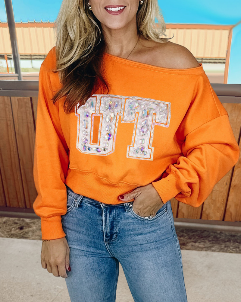 Tennessee Sequin Rhinestone Top