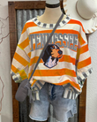 Tennessee Mascot Striped T-Shirt