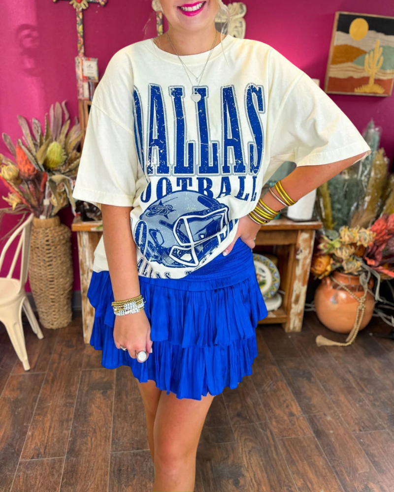 Dallas Football Print Tee