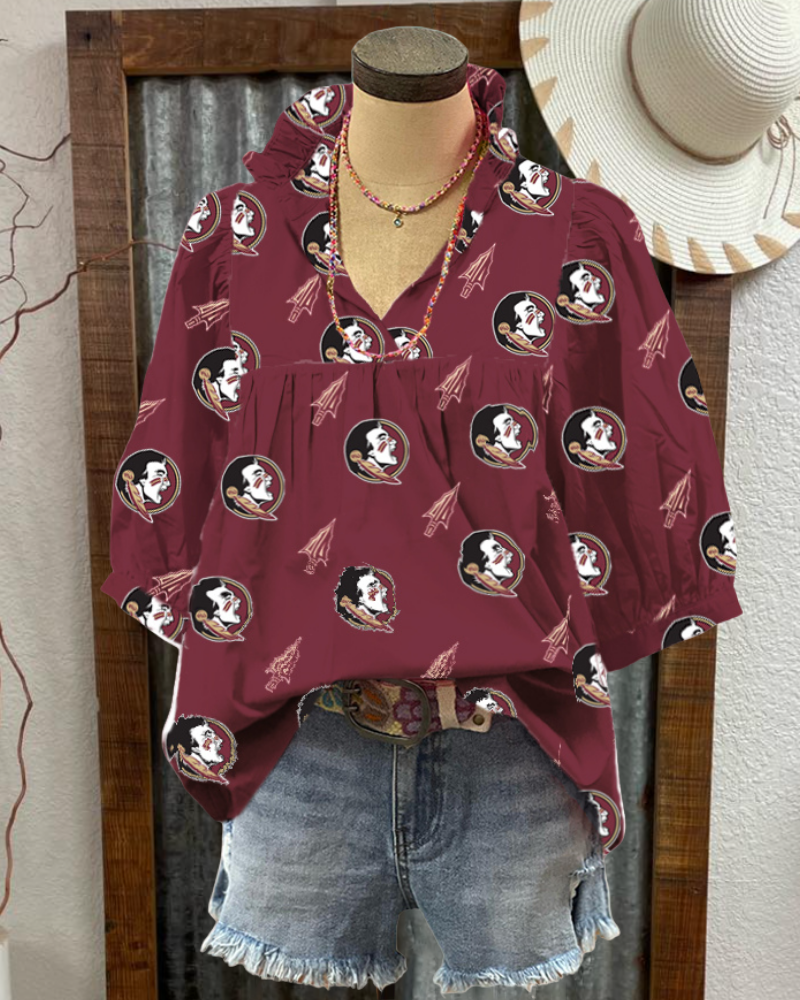 Florida State Seminoles Satin Top