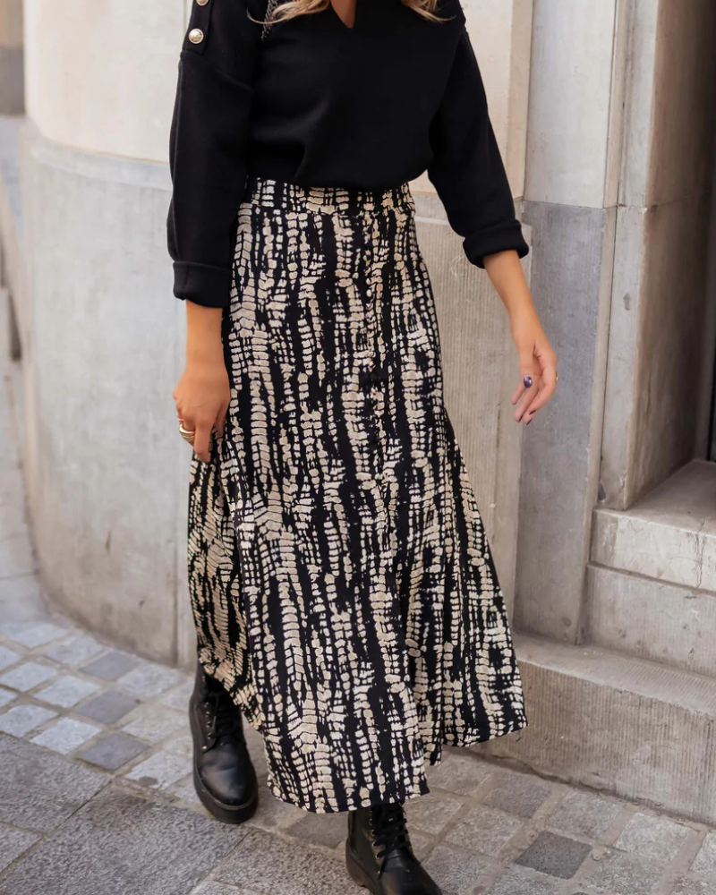 Chic Unique Slit Skirt