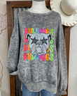 Bulldog Star Washed Sweatshirt