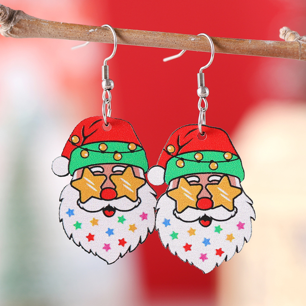 Stylish Santa Claus Earrings
