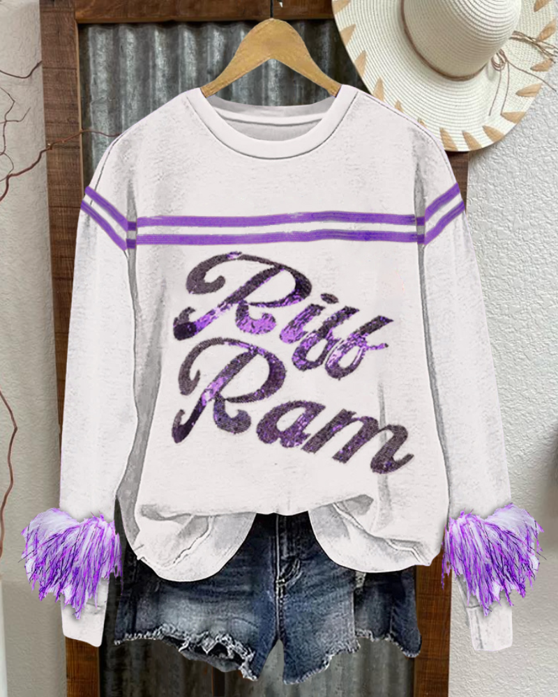 TCU Horned Frogs Sparkle Sweatshirt