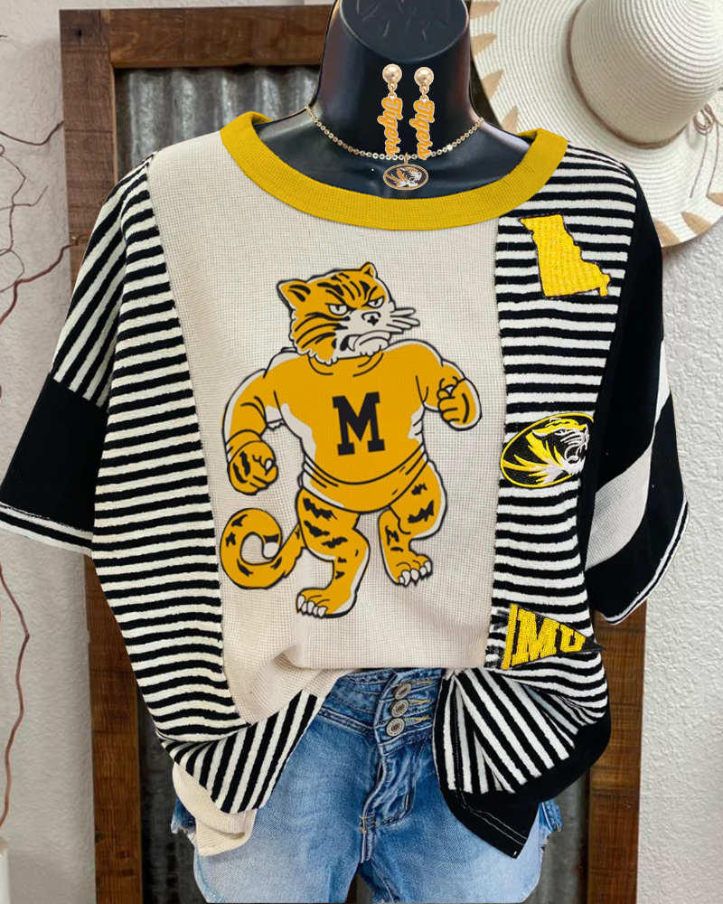Sequin Mizzou Tigers Tee