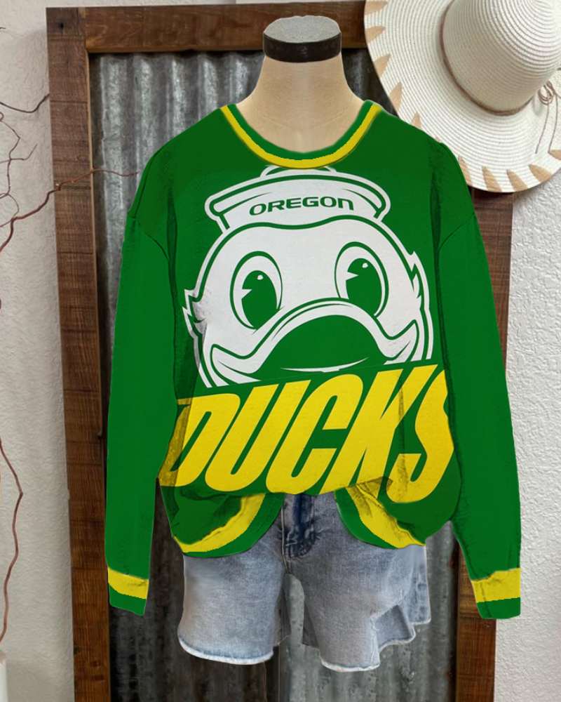 Oregon Ducks Graphic Sweatshirt