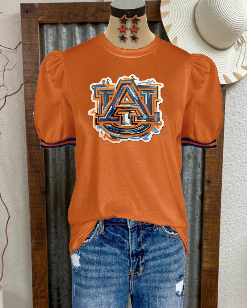 Auburn Tigers Graphic Printed Tee