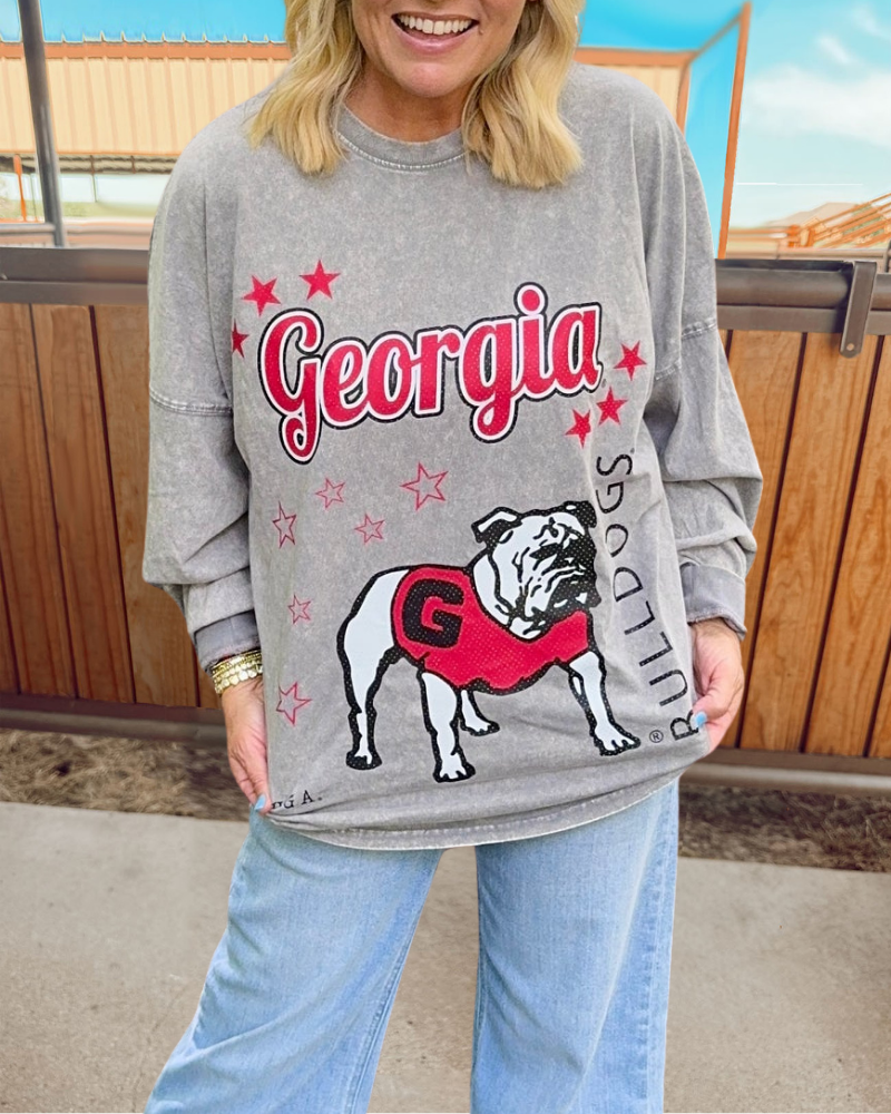 Georgia Bulldog Crewneck Sweatshirt