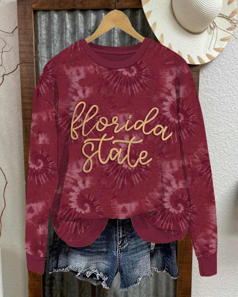 Special FSU Embroidered Sweatshirt