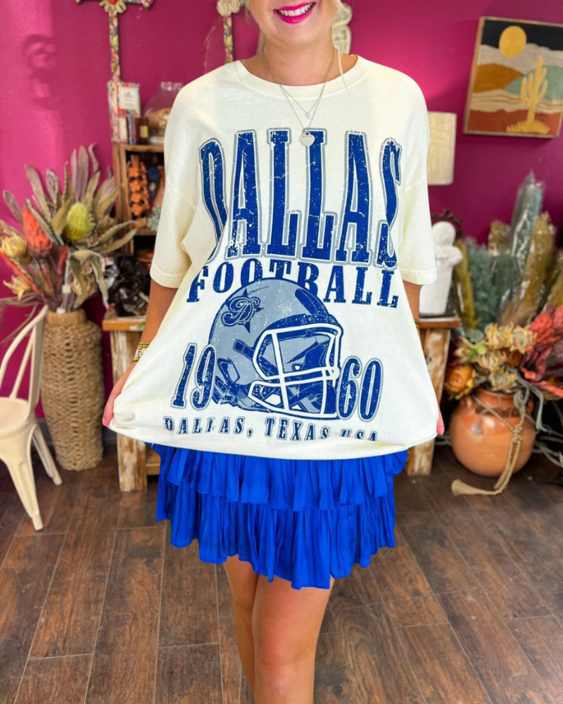 Dallas Football Print Tee