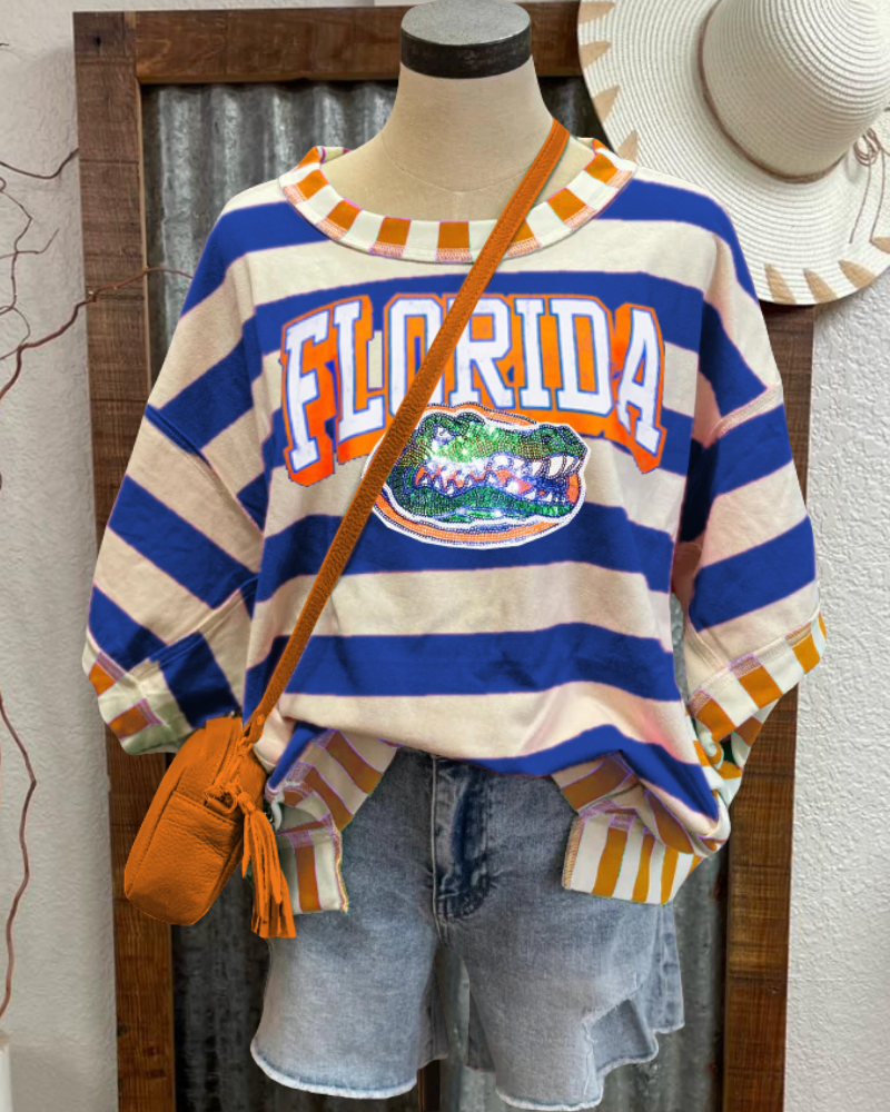 Florida Gator Sparkle Top