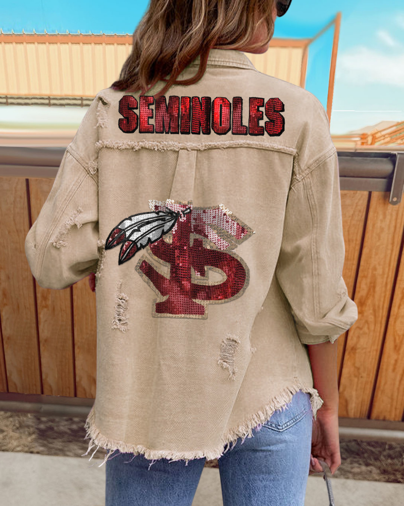 FSU Seminoles Sequin Jacket