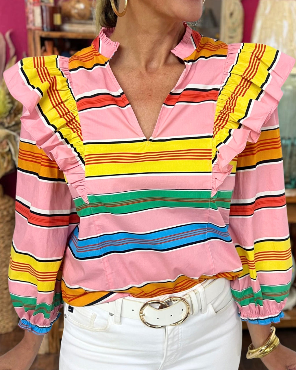 WAWA Striped TOP