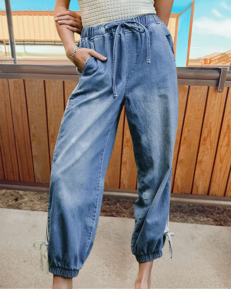 Daily Casual Denim Pants