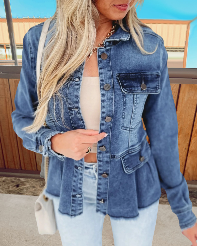 Glamour Chic Denim Jacket