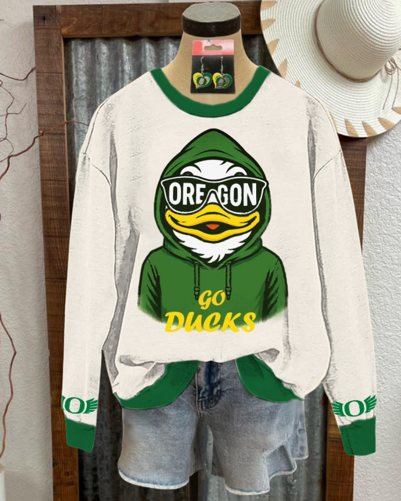 Oregon Ducks Graphic Sweatshirt