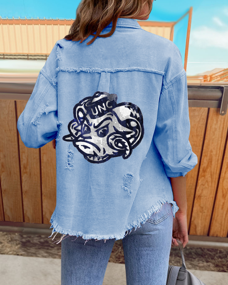 UNC Rameses Sequin Jacket
