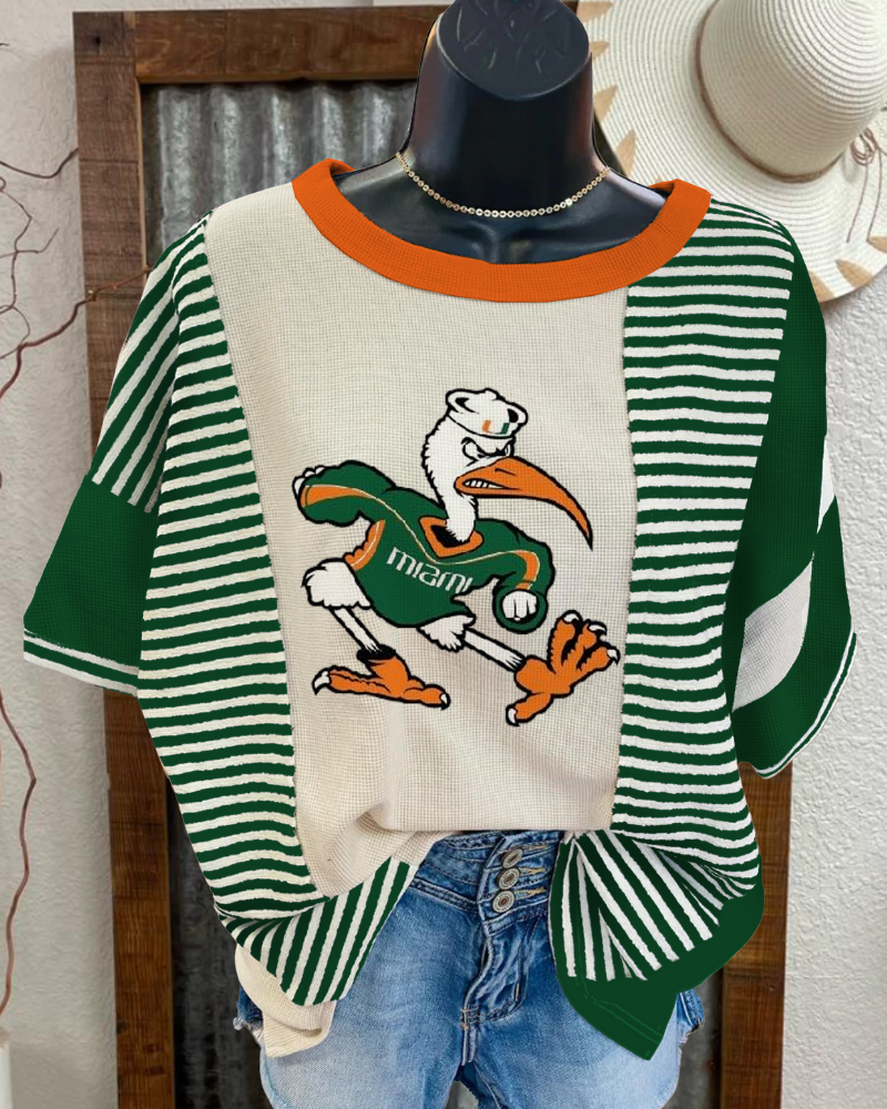 Miami Sebastian Striped T-shirt