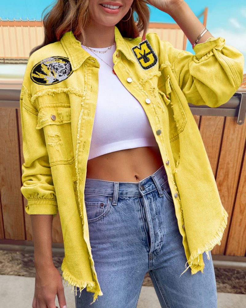 Mizzou Tiger Sequin Jacket