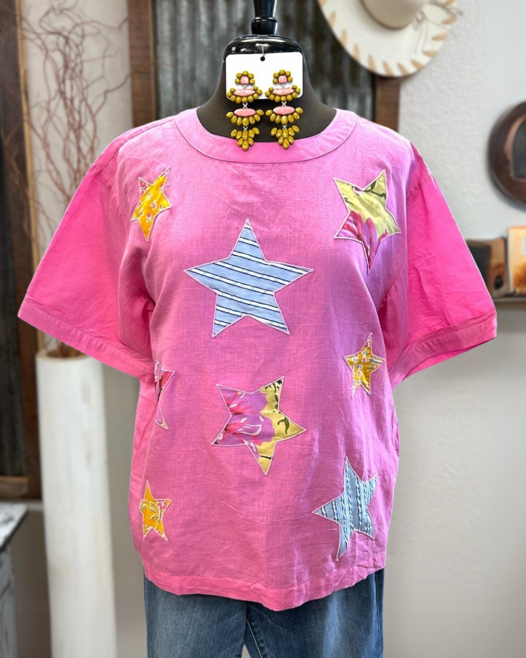 Freedom Star Patch Tee